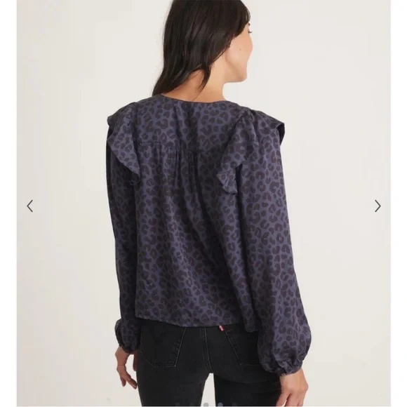 Marine Layer Animal Print Top - Picture 2 of 7